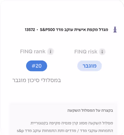 מגלים את דירוג הAI של המסלול